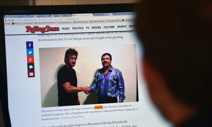 Drug Lord ‘El Chapo’ Guzmán Located Thanks to Interview With Sean Penn