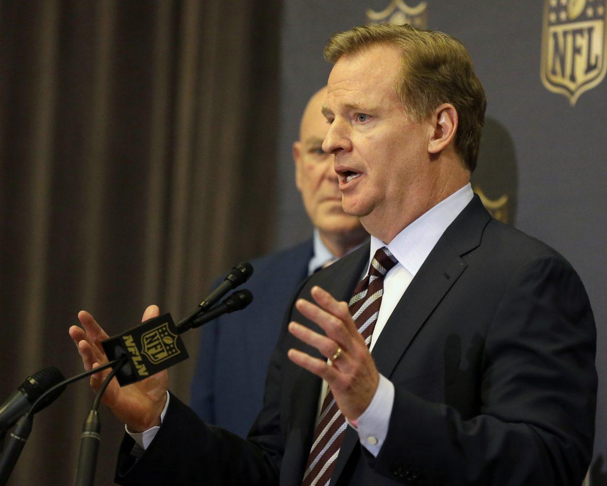 NFL Commissioner Roger Goodell  (Pat Sullivan/AP Photo)
