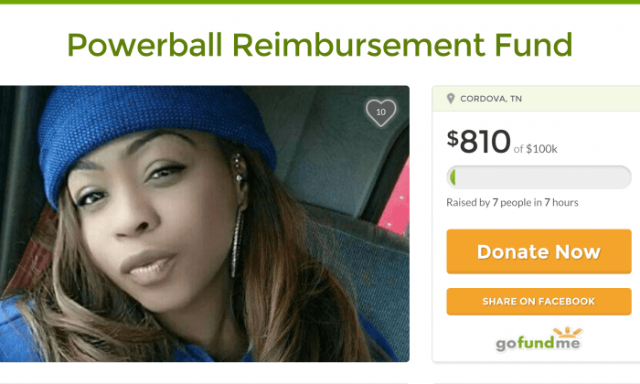 GoFundMe Kills Woman’s Campaign After She Allegedly Blows Savings on Powerball Tickets