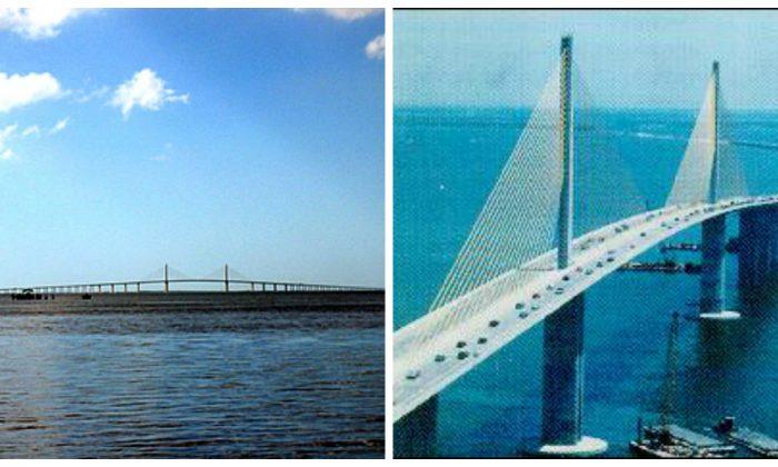 Sunshine Skyway Bridge in Tampa Bay Re-opens After Being Closed Due to High Winds