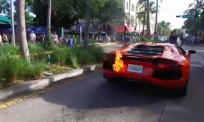 Valet Driver’s Attempt to Show Off $400,000 Lamborghini Goes Terribly Wrong