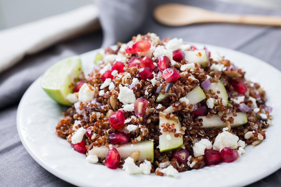 Recipe: Pomegranate and Pear Quinoa Salad