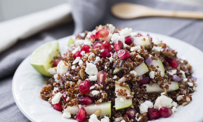 Recipe: Pomegranate and Pear Quinoa Salad