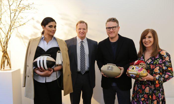 Fashion Designers, NFL Team Up on 50 Footballs for Charity
