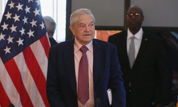 Report: George Soros, Liberal Donors Meet in Washington DC Over Trump