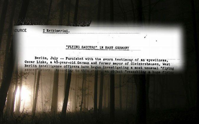 CIA Compiles Its Real-Life ‘X-Files,’ Including UFO Sighting by German Mayor
