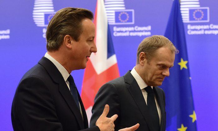 Cameron Meeting With EU’s Tusk Over British Reform Demands