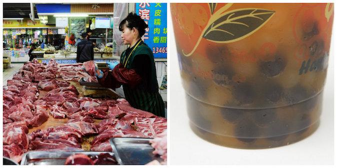 Zombie Meat, Rubber Bubble Tea Pearls, Gel-Filled Shrimp, and Other Chinese Food Scandals