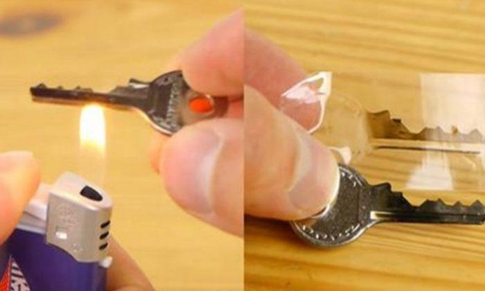 Here’s How To Make an Emergency Spare Key