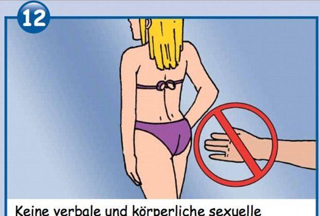 German Officials Issue Etiquette Cartoons After Immigrants Harass Women