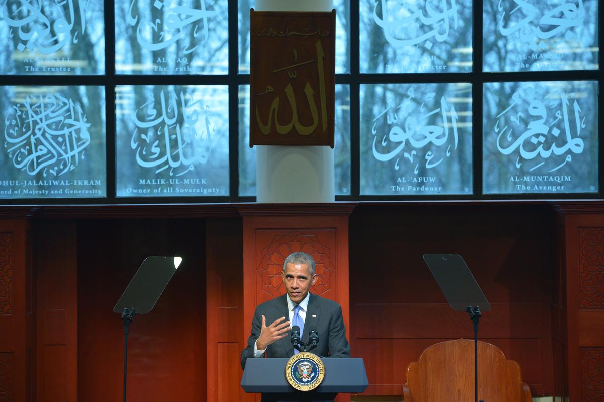 Obama Visits Mosque, Tries to Correct ‘Hugely Distorted Impression’ of Muslims
