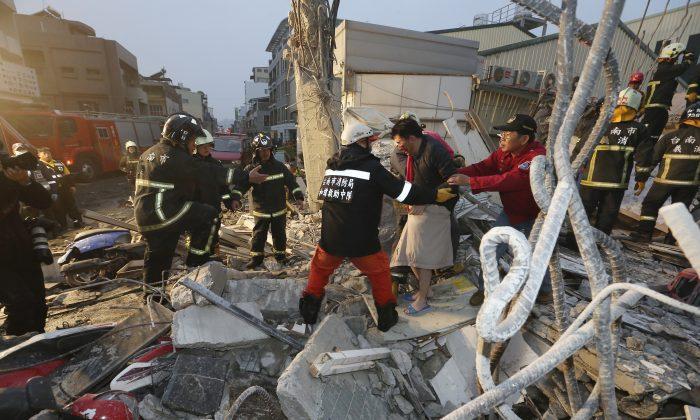 Strong 6.4-Magnitude Earthquake Hits Taiwan, 2 Appartment Buildings Collapse