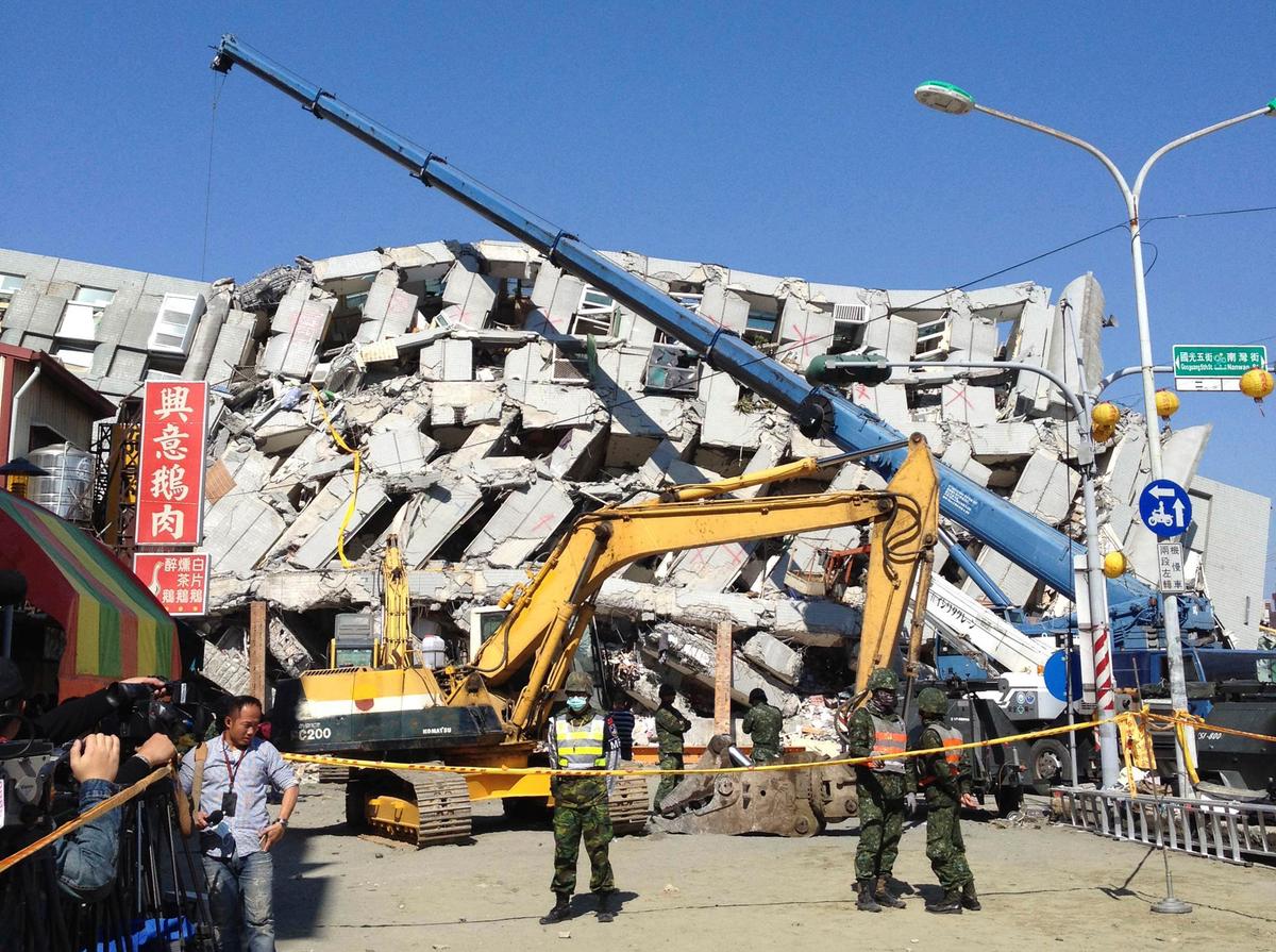 Survivors Pulled out From Building 2 Days After Taiwan Quake