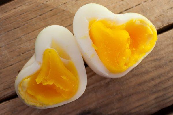 Heart-shaped egg. (Public Domain)