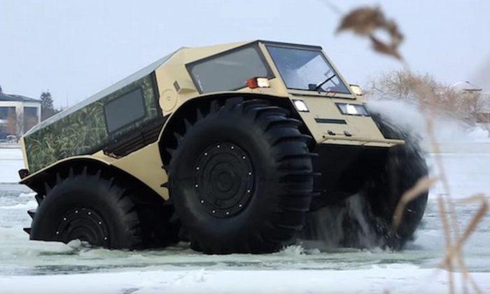 For Just $65,000, You Can Buy a Ridiculous Russian Truck That Can Drive Through Water