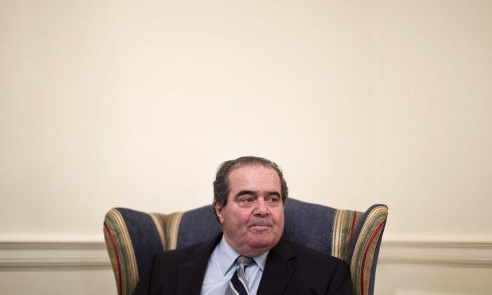 Scalia’s Body at Texas Funeral Home After 3-hour Procession