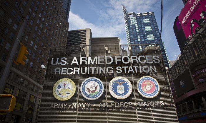 During a Period of International Unrest, the US Military Is Having Difficulty Meeting Recruiting Goals
