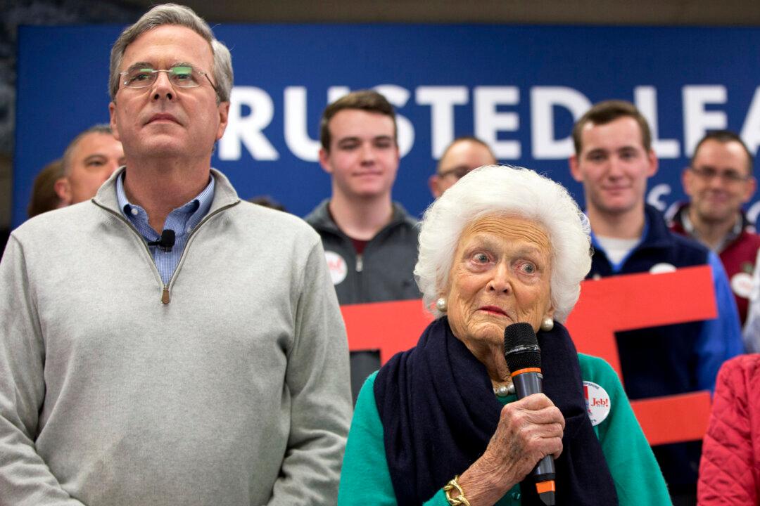 Barbara Bush Being Treated for Bronchitis