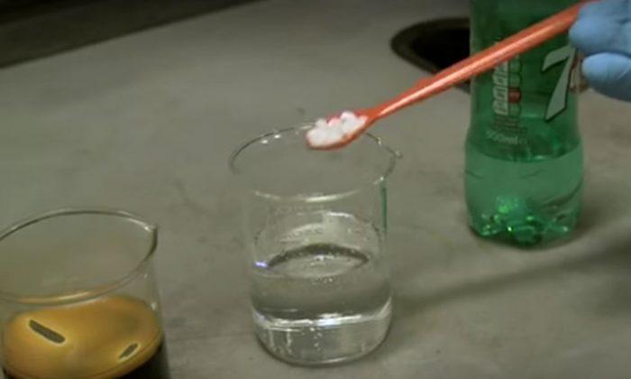 Here’s What Happens When You Add Lithium to 7-Up. It’s a Strange Reaction
