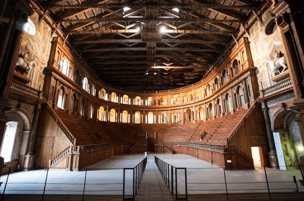Teatro Farnese in Parma, Italy. (Channaly Philipp/Epoch Times)