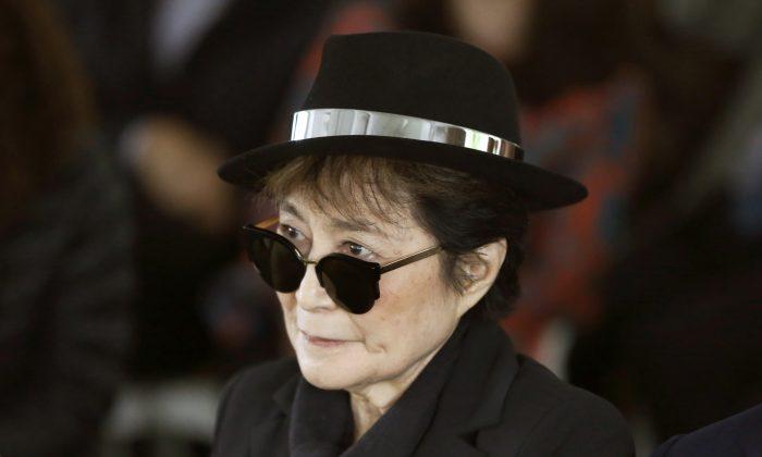 Yoko Ono Hospitalized in New York for Flu-Like Symptoms