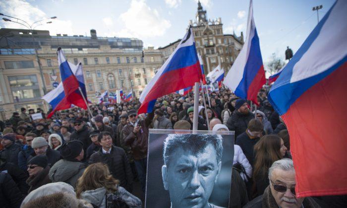Muscovites Mark Year Since Opposition Leader’s Murder