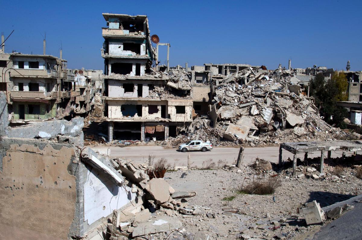 Syria’s Onetime ‘Capital of the Revolution’ Now a Ghost Town
