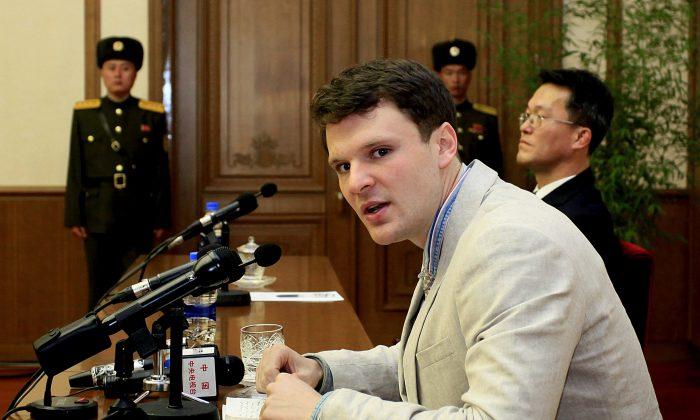 North Korea Puts Tearful Detained American Before Cameras