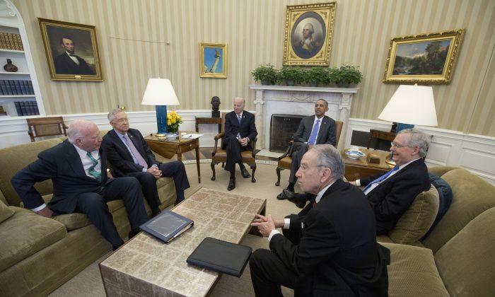 Obama, Congressional Leaders Talk Supreme Court Vacancy