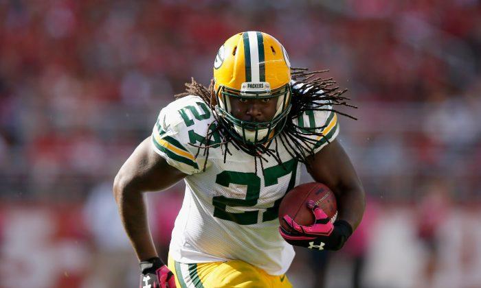 Eddie Lacy: Packers Running Back Reportedly Appears Slimmer in Photo With P90X Trainer
