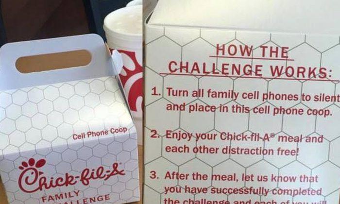 Chick-fil-A Offering Free Ice Cream for Families Who Turn Off Their Phones