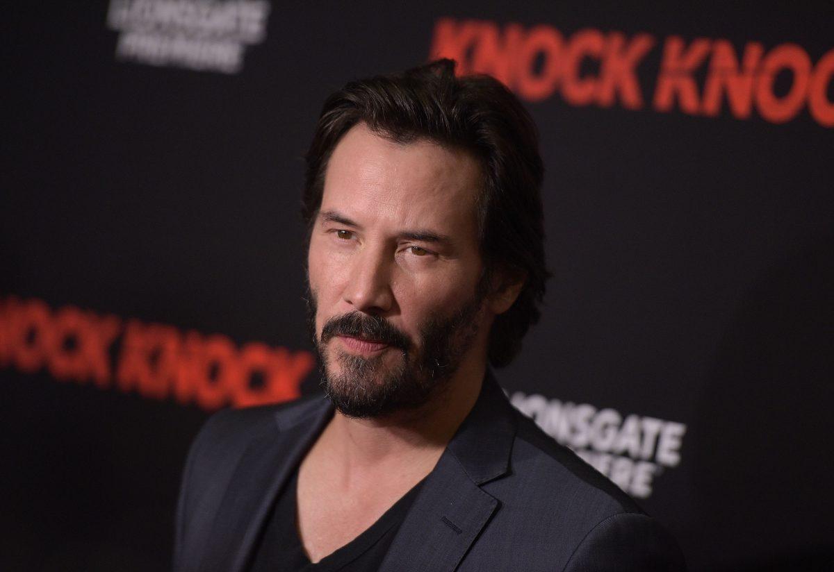 Actor Keanu Reeves  on Oct. 7, 2015 in Hollywood, Calif. (Jason Kempin/Getty Images)