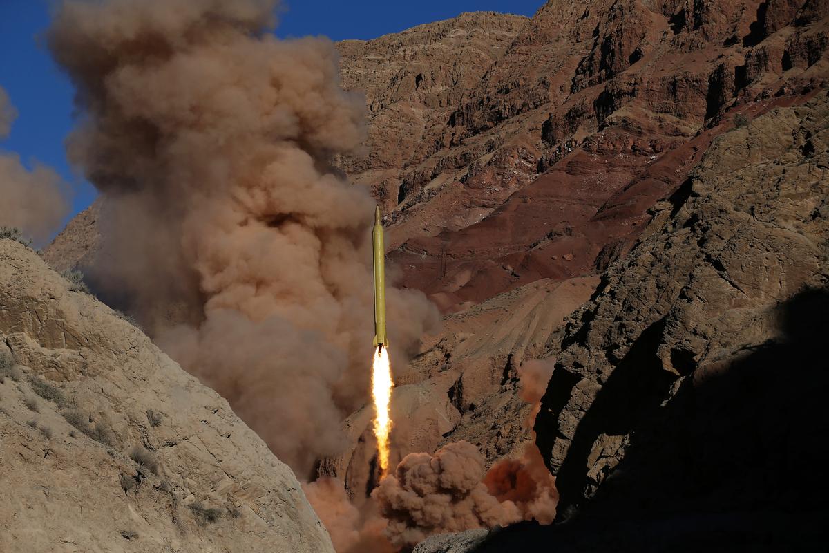 Iran Fires 2 Missiles Marked With ‘Israel Must Be Wiped Out’