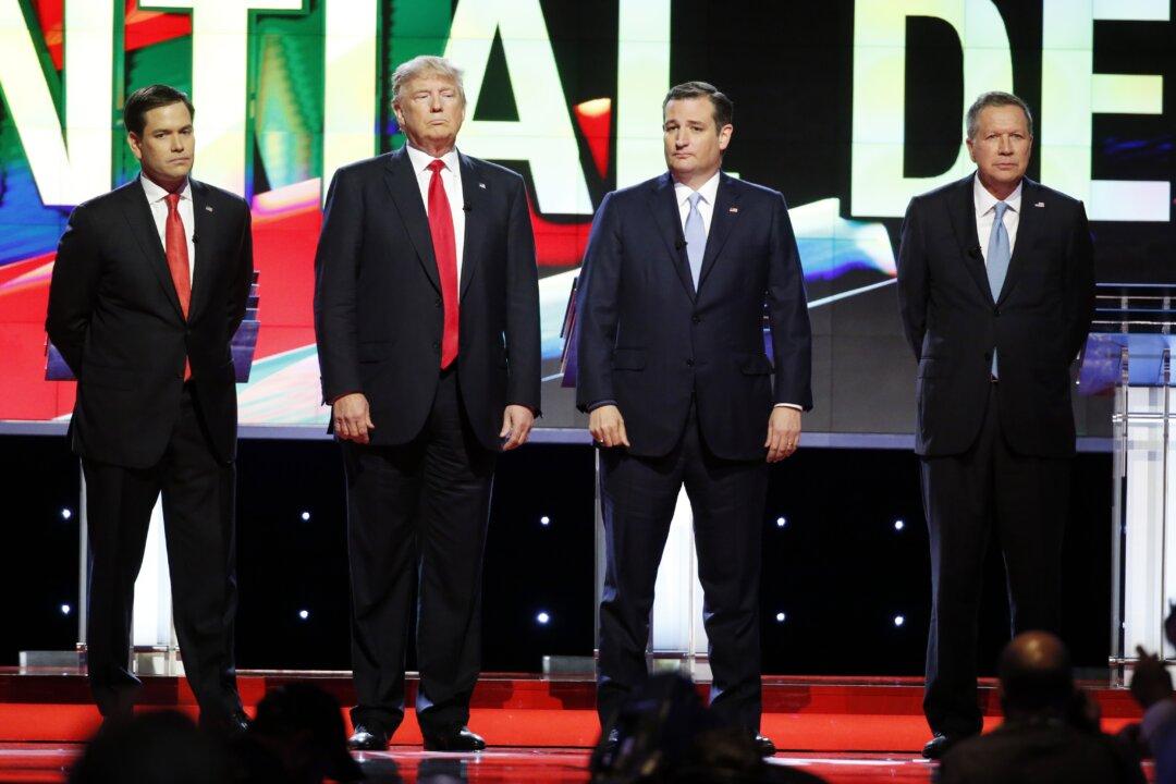 GOP Final 4 Tone Down Rhetoric, If Not Their Differences