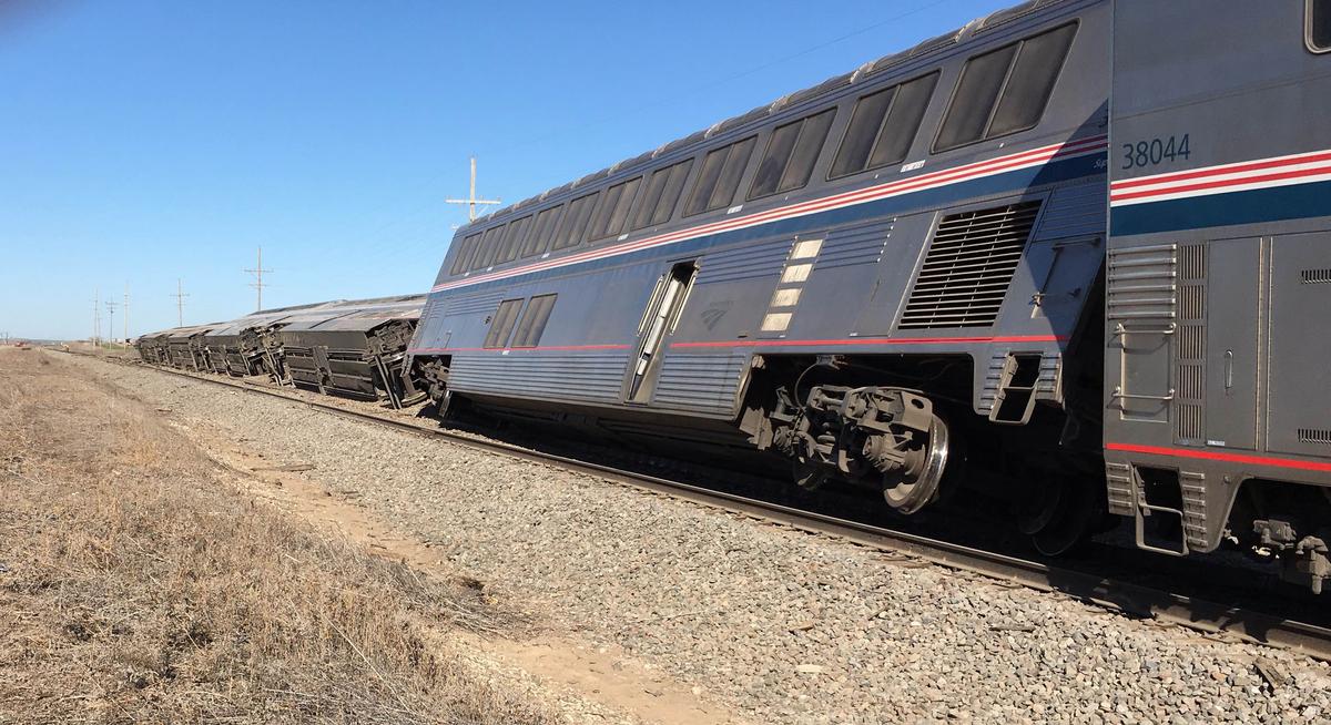 Amtrak Train Derails in Kansas, Injuring at Least 32