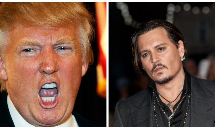Johnny Depp Calls Trump a ‘Brat’ While People Laugh and Cheer