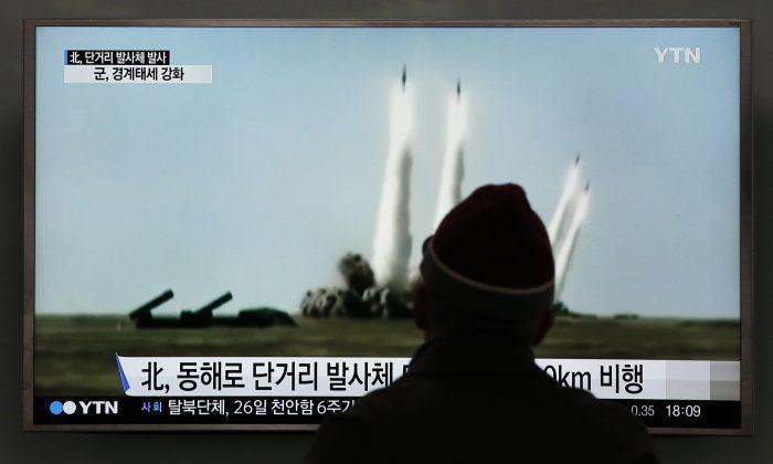 Seoul: North Korea Fires 5 Short-Range Projectiles