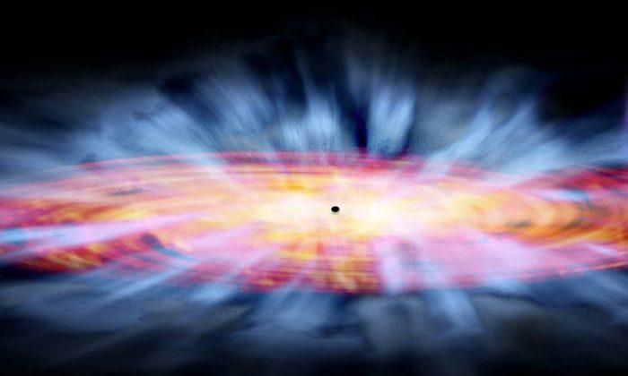 Crazy Fast Winds Escape Black Hole ‘Like a Bat out of Hell’