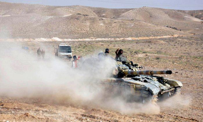Fighting Against IS Rages in Central Syrian Town of Palmyra