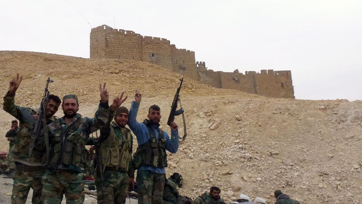 Syrian Troops Drive ISIS Out of Historic Palmyra