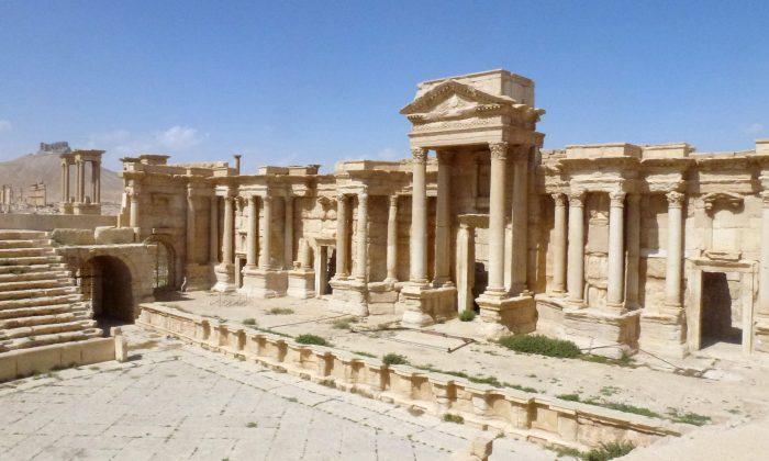 Video: Drone Footage Shows Palmyra Ruins After ISIS Attack