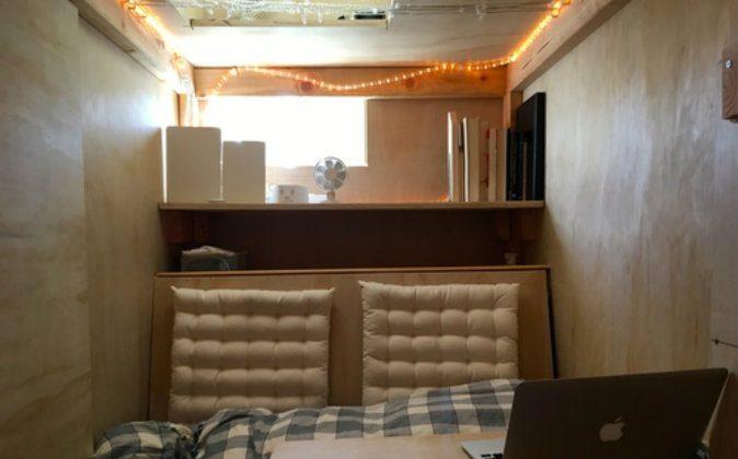 Man Moves to San Francisco, Pays $400 Per Month to Live in Plywood Box