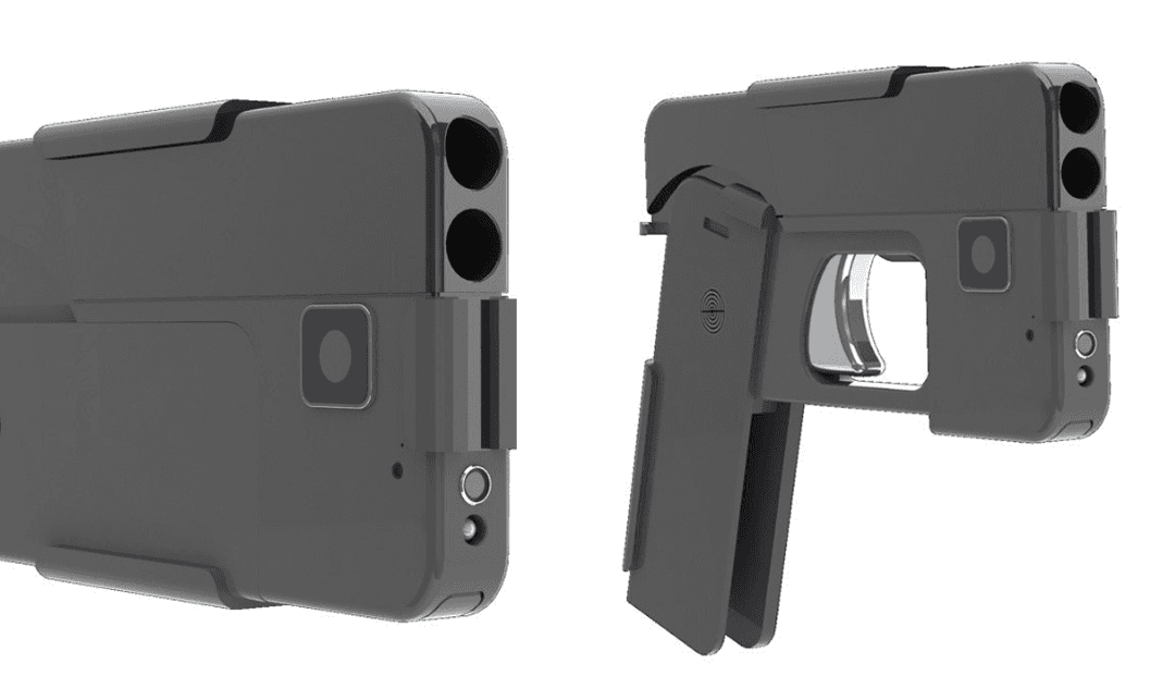 American Company Reveals Double-Barrel Handgun That Looks Like a Smartphone