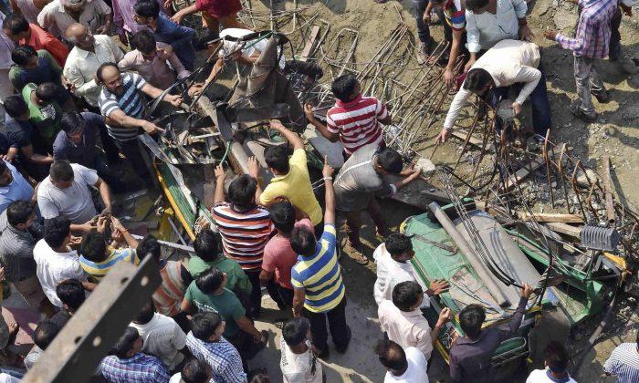15 Killed, Many Trapped in Overpass Collapse in India