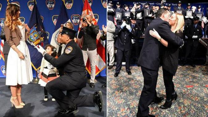 Two FDNY EMTS Proposed to Their Girlfriends at Graduation Ceremony