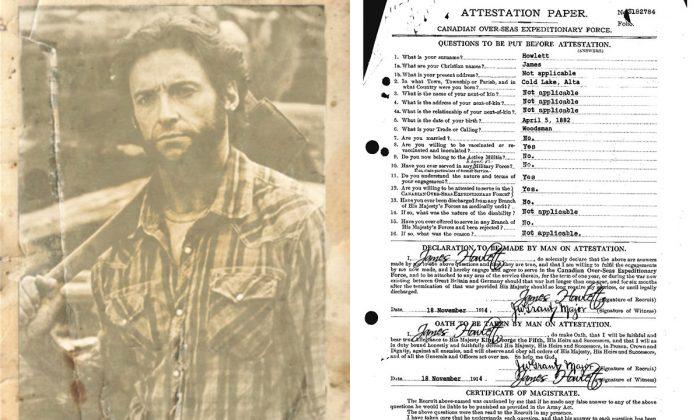 Wolverine’s Military Records Released by Library and Archives Canada–On April 1