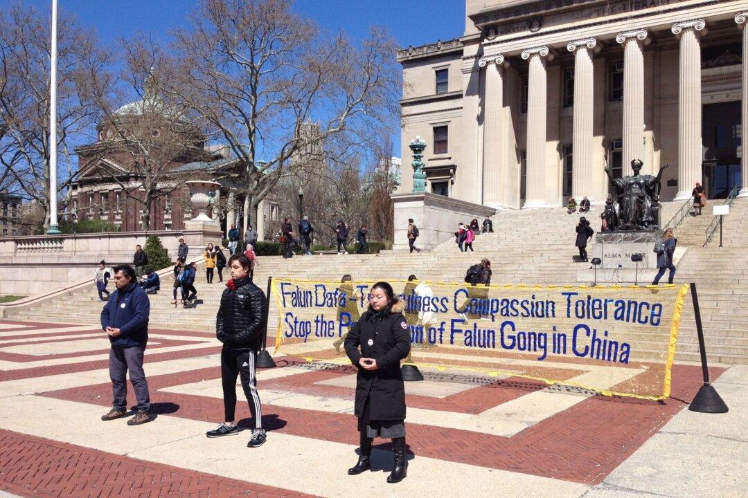 Seeing All of China at a Columbia University ‘Truth Clarification’ Stand