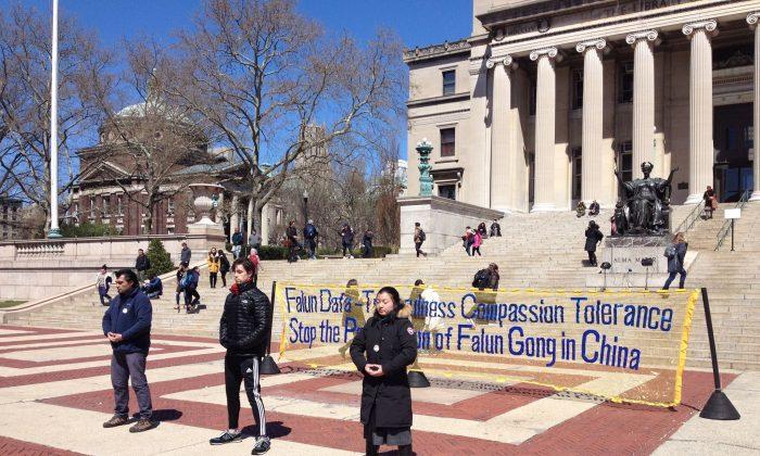 Seeing All of China at a Columbia University ‘Truth Clarification’ Stand