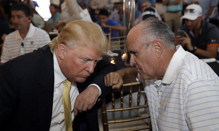 Rudy Giuliani Will Vote for Donald Trump, but Will Not Endorse Him