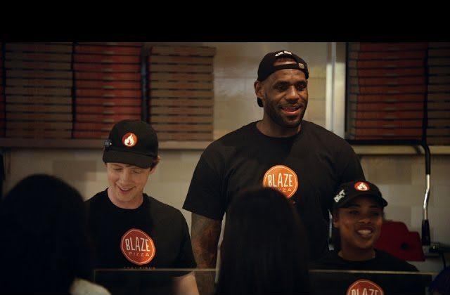 Video: LeBron James Has an Alter Ego That Makes Pizza